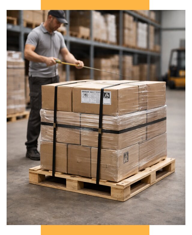 Упаковка и паллетирование грузов от 3553 р. | СетСервис-Пск