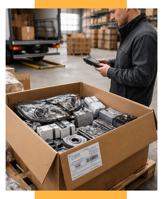 Доставка автозапчастей из Европы под ключ от 12688 р. | СетСервис-Пск