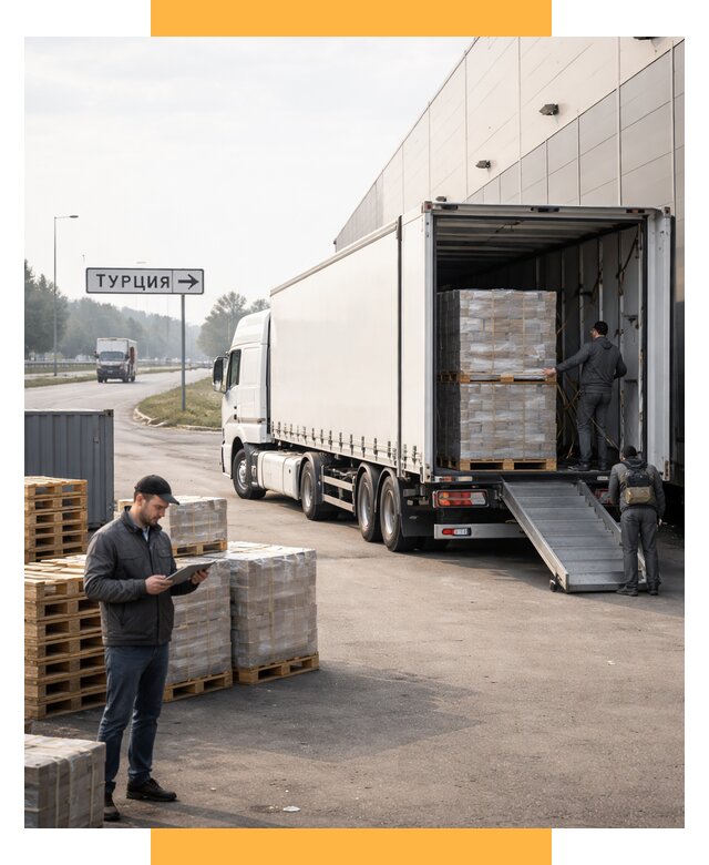 Автоперевозки и доставка фурой из Турции от 121800 р. | СетСервис-Пск