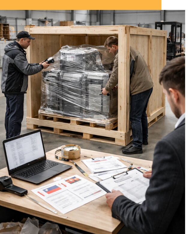 Доставка промышленного оборудования из США от 65975 руб