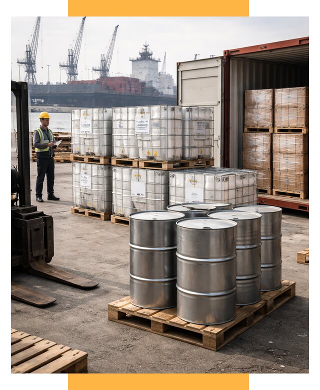 Доставка химического сырья из Индии от 253750 р. | СетСервис-Пск