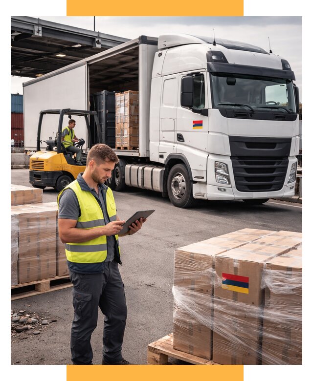 Автоперевозки из Армении от 96425 р. — услуги СетСервис-Пск