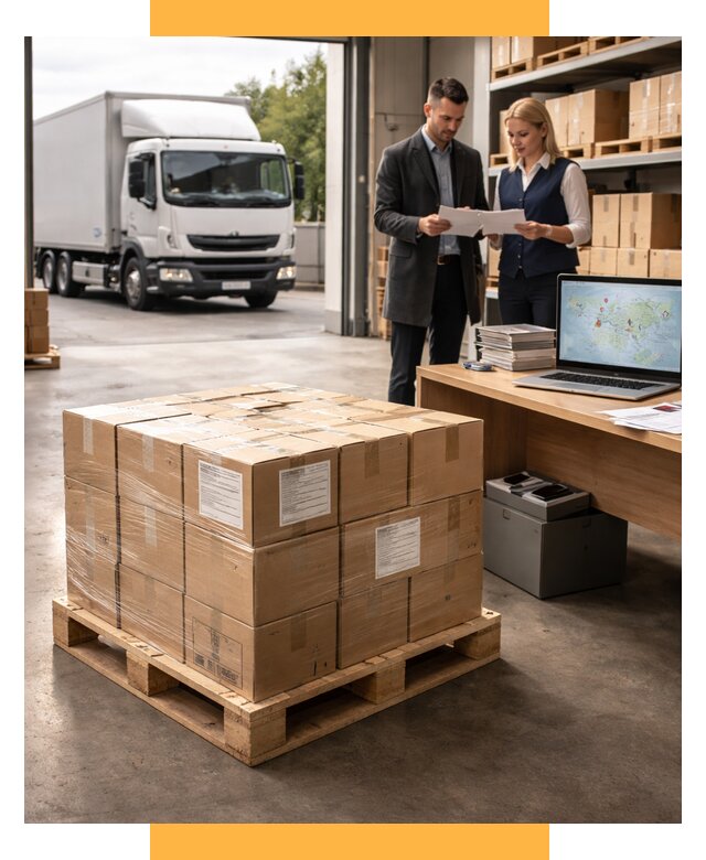 Доставка грузов в Европу от 7613 р. — логистика СетСервис-Пск