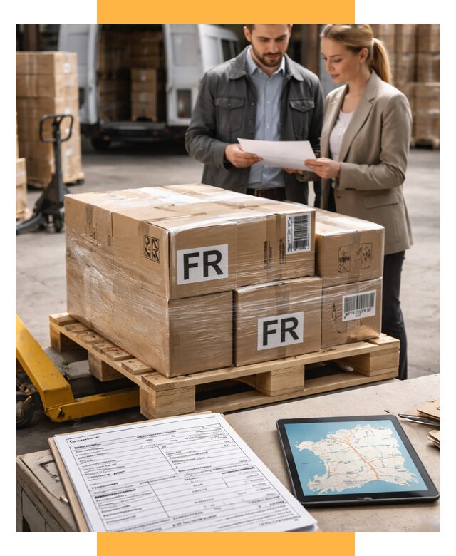 Доставка грузов в Францию от 25375 р., логистика СетСервис-Пск