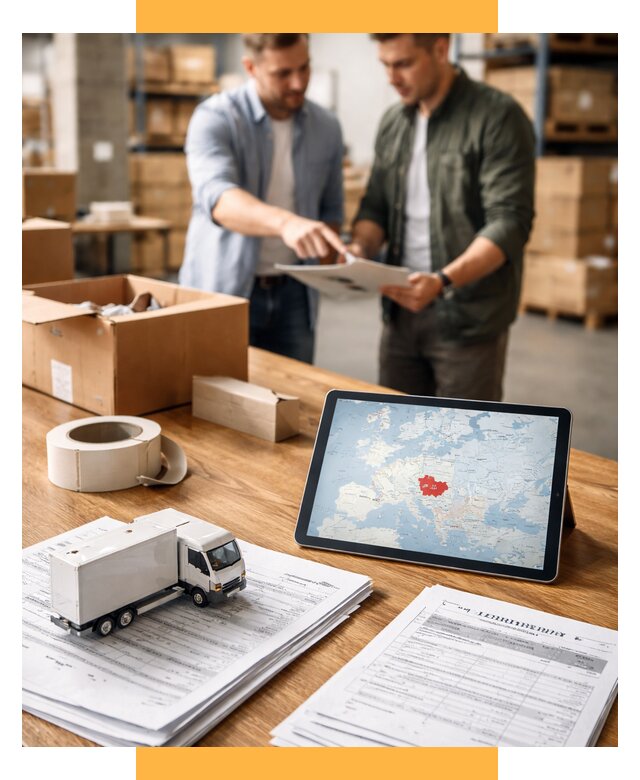 Доставка грузов в Чехию от 35525 р. - логистика СетСервис-Пск