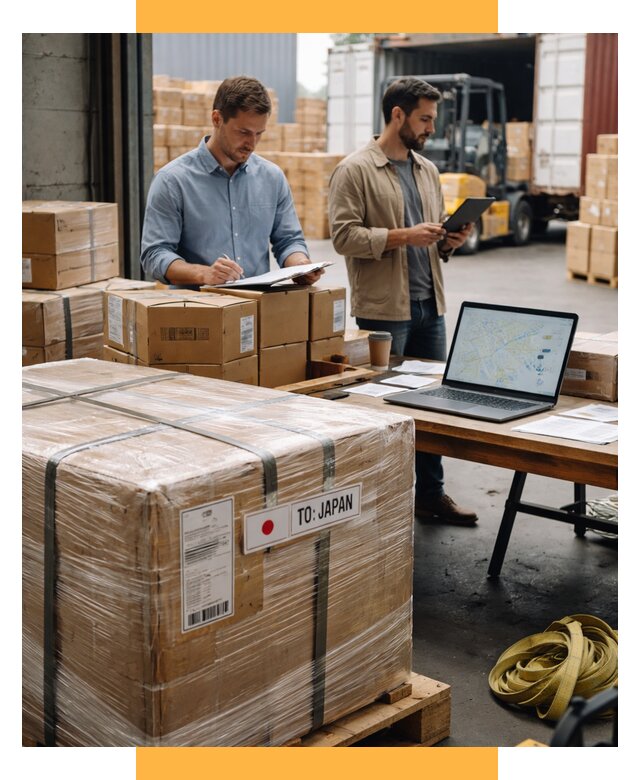 Доставка грузов в Японию от 25375 р., логистика СетСервис-Пск