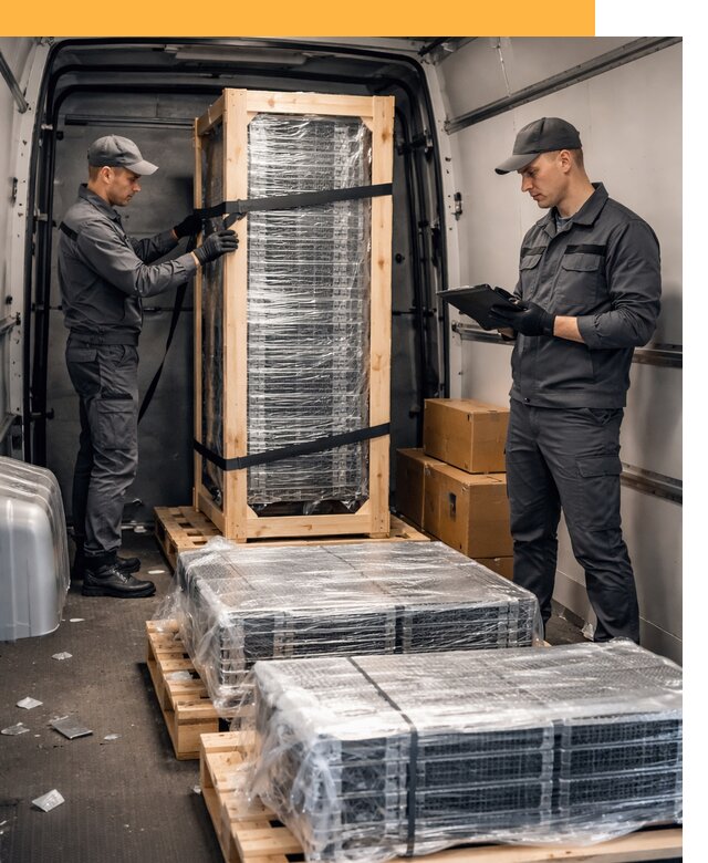 Международная перевозка серверного оборудования от 7105 руб за ед