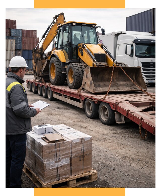 Международная перевозка спецтехники от 45675 р., СетСервис-Пск