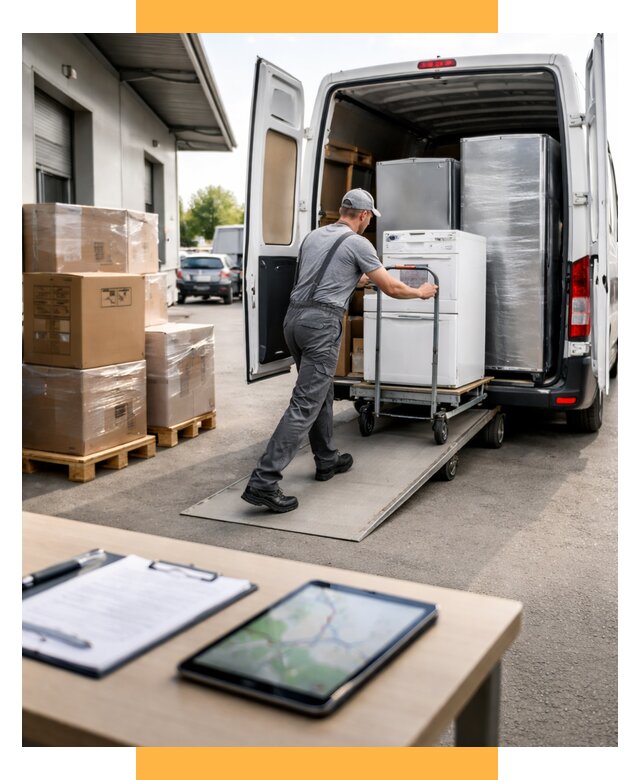 Перевозка бытовой техники от 6598 р. - логистика СетСервис-Пск