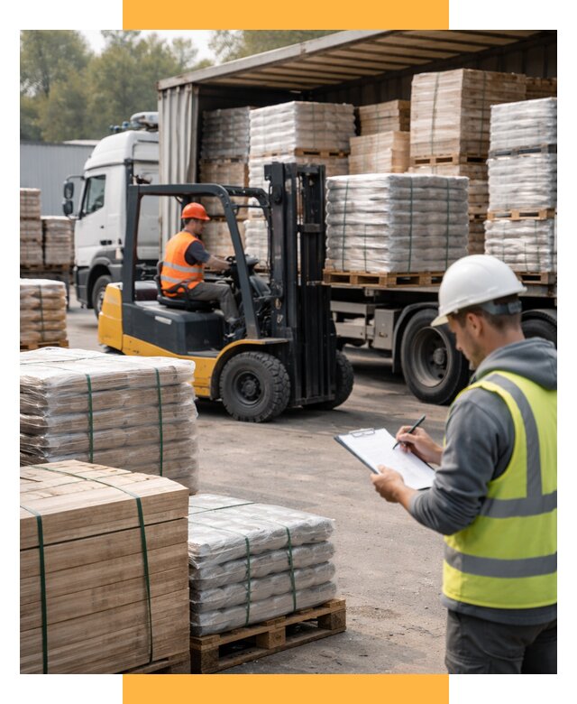 Перевозка строительных материалов от 5583 р. | СетСервис-Пск