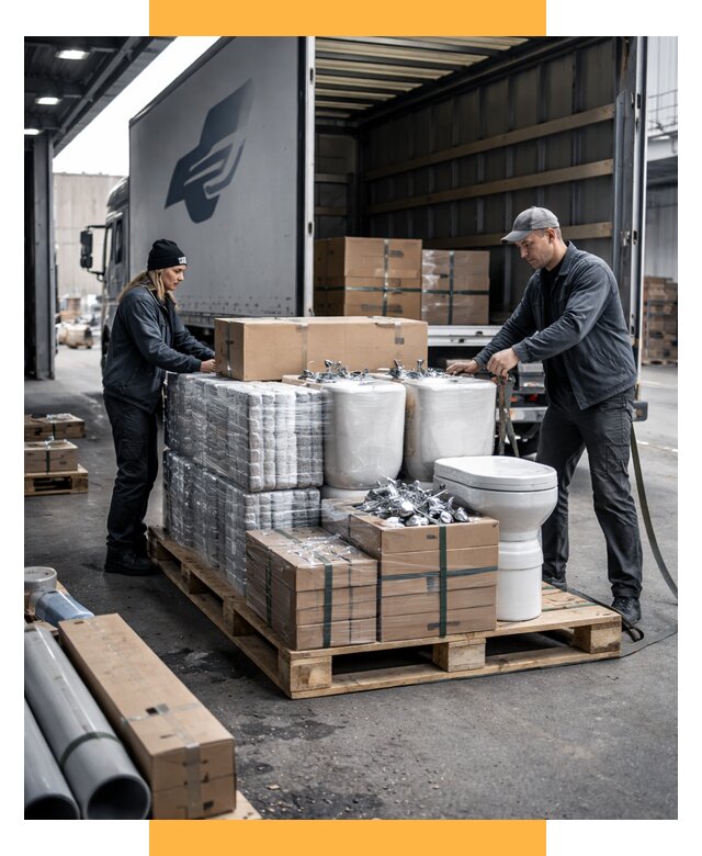 Перевозка сантехники под ключ от 1827 р. | СетСервис-Пск