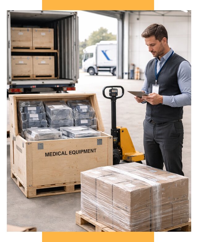 Перевозка медицинского оборудования от 15225 р. в СетСервис-Пск