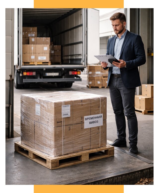 Временный вывоз товаров под ключ от 8120 р. | СетСервис-Пск