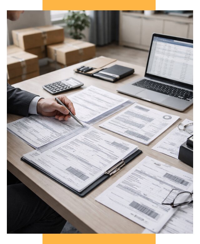 Анализ документов для таможни от 4568 р. - СетСервис-Пск