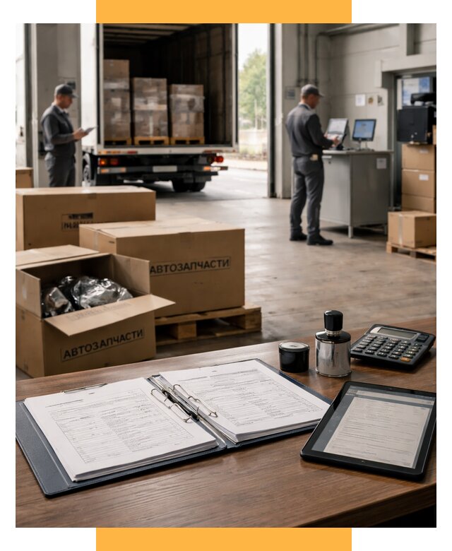 Таможенное оформление автозапчастей под ключ от 8628 р., СетСервис-Пск