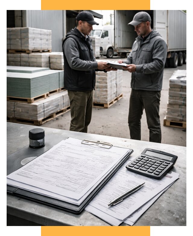 Таможенное оформление стройматериалов от 8628 р. | СетСервис-Пск