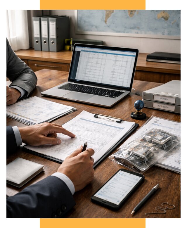 Проверка поставщика за рубежом от 8628 р. | СетСервис-Пск аудит