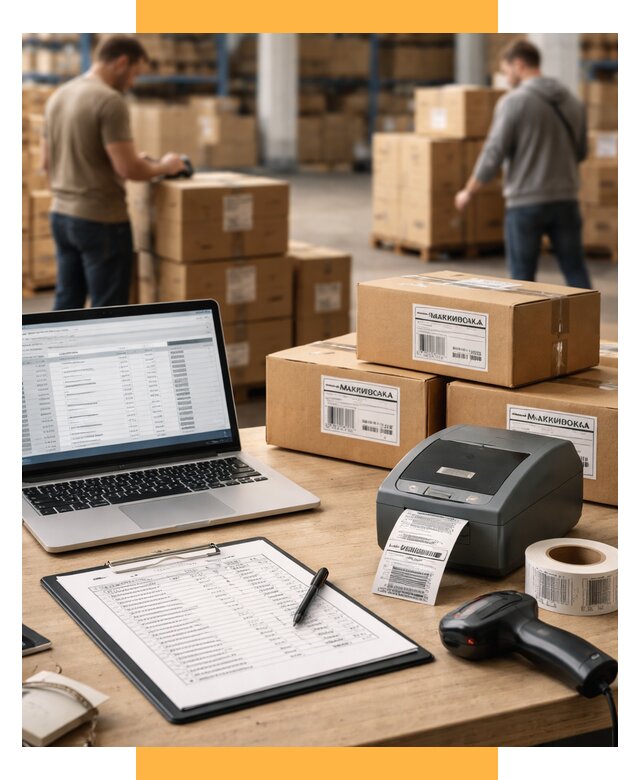 Маркировка импортных товаров от 4568 р. под ключ, СетСервис-Пск
