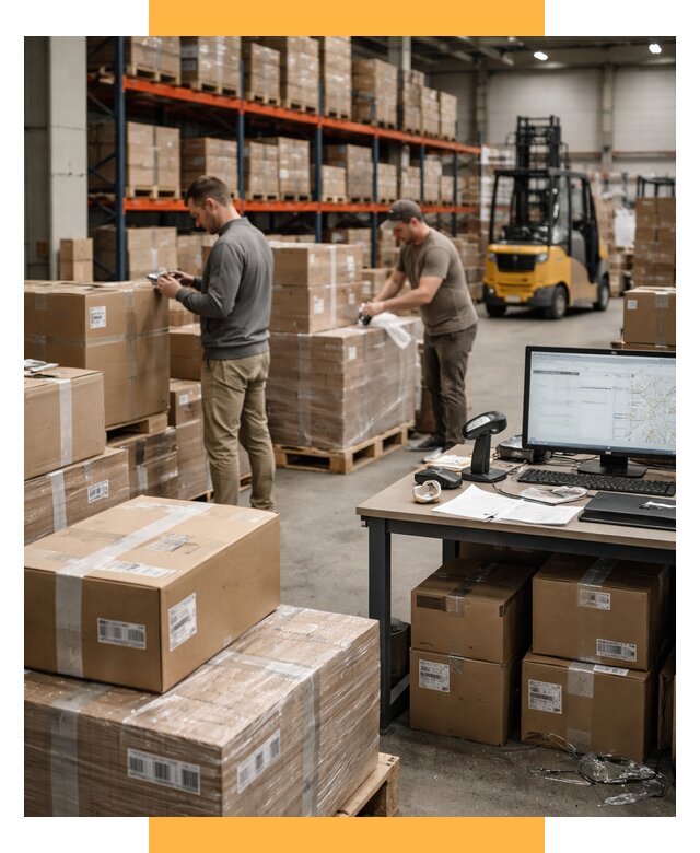 Склад консолидации в Европе от 6598 р., услуги СетСервис-Пск